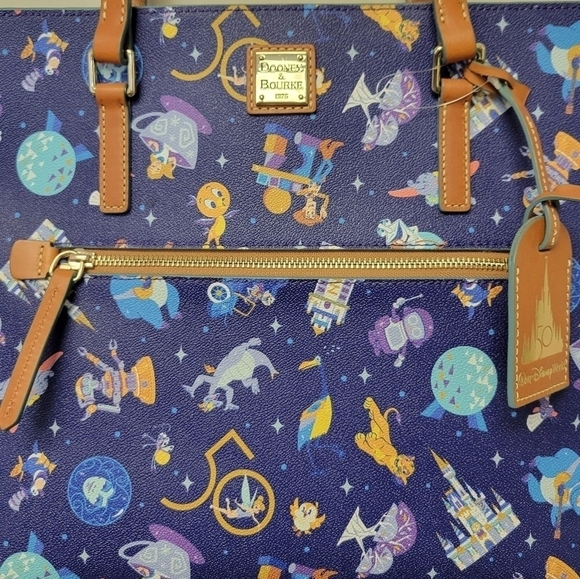Dooney & Bourke Disney World 50th Anniversary Tote Bag 2022 - Picture 3 of 10
